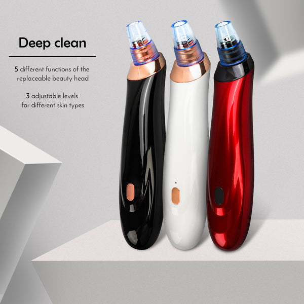 Face Acne Black Dot Pimple Blackhead Remover Electric Microcrystalline Blackhead Vacuum Cleaner Pore Blackhead Skin Care Machine